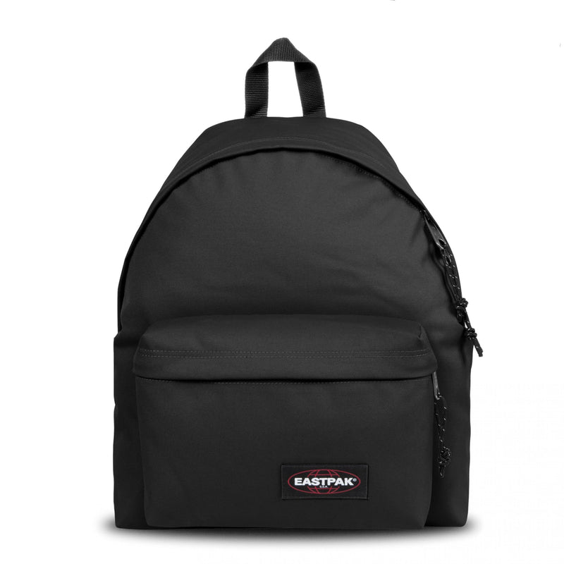 EASTPAK Padded Pak'R – 24L Iconic Backpack with Front Pocket, Water-Resistant Fabric, Vegan Materials & Adjustable Straps, Black