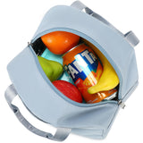 abshoo Lunch Bag for Women Girls Reusable Tote Lunch Bags Insulated Lunch Bag for School Work Picnic Travel (LightsteelBlue)