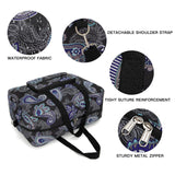 EXYANGEE Foldable Travel Duffel Bag, Medium Women's Weekender and Overnight bag carry on Luggage bag for Women