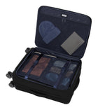 Away Softside Medium Checked Suitcase, 26 Inch Expandable Luggage For Men & Women, Durable Nylon Exterior, TSA Approved Lock, Ideal For Trips 1-2 Weeks, Jet Black