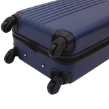 Travelers Club Cosmo Luggage, Navy Blue - 20 Inch, 20-Inch