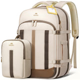 MATEIN HER 18x14x8 Personal Item Backpack for Frontier Airline, Waterproof Travel Backpack for Women with Luggage Tag & Rain Cover Fit 17.3