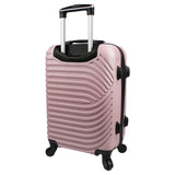 Dejuno Craft Hardside 3-Piece Lightweight Spinner Luggage Set - Blush