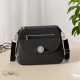 Baggallini Womens Calais Crossbody Bag, Black