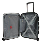 World Traveler Dejuno Pink Marble 3-Piece Expandable Spinner Luggage Set