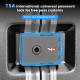 TIYFIY 20 Inch Carry on Luggage with Cup Holder, Airline Approved 22x14x9 Aluminum Frame PC Hard Shell Suitcase, 360° Spinner Wheels, TSA Lock for Short Trips and Business Travel