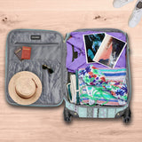 Steve Madden Luggage Large 28" Expandable Softside Suitcase With Spinner Wheels (28in, Legends Turquoise)