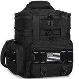 TENKIST Expandable Tactical Lunch Box, Large Insulated Lunch Cooler Bag Heavy Duty Leakproof Lunch Pail for Men Adults Work Office | Backpacks4Less