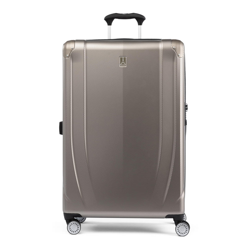 Travelpro Pathways 3 Hardside Expandable Luggage, 8 Spinner Wheels, Lightweight Hard Shell Suitcase, Checked Large 28 Inch, Champagne