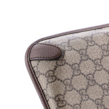 Gucci, Pre-Loved Neo Vintage Envelope Messenger GG Coated Canvas Medium, Brown