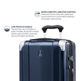 Travelpro Pathways 3 Hardside Expandable Luggage, 8 Spinner Wheels, Lightweight Hard Shell Suitcase, Checked Medium 25 Inch, Royal Blue