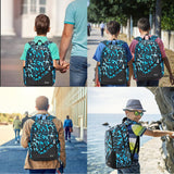 bunie School Backpack for Boys Large Bookbag Boys Backpacks Elementary Middle High School Bags Kids Cool Back Pack Children 7 8 9 10 11 12 13 14 15 16 Years Old (Blue)