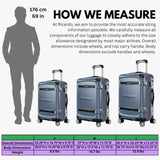 Ricardo Beverly Hills Rodeo Drive 2.0 Hardside 4 Wheel Spinner, TSA Lock, Lightweight Suitcase, Unisex, Stylish, Arctic Blue, 21-Inch Carry-On