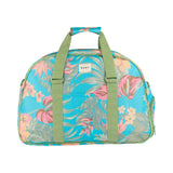 Roxy Duffel Bag | Travel | Work | Gym | Fitness | Beach | Everyday Carry | Recycled Materials, Feel Happy - Ocean Spray