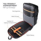 GOOTIUM Laptop Business Travel Backpack - TSA-Friendly Carry-On Luggage Boundless Collection Daypack for College, Commuting & Work