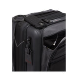TUMI - Alpha Hybrid Continental Expandable 4 Wheeled Carry-On - Zip Expansion Suitcase for Extended Trips & Weekend Getaways - Black