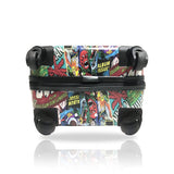 Fast Forward Marvel Comic Heroes Hard-Sided Tween Spinner Luggage, 20 Inches Carry-On Travel Trolley Marvel Suitcase for Kids