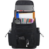 FUEL Multi-Pocket Cargo Backpack with High Capacity Top-Loader Entry, Black