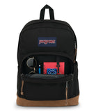 JanSport Right Pack Backpack - Durable Daypack with Padded 15" Laptop Sleeve, Spacious Main Compartment & Integrated Water Bottle Pocket - Black
