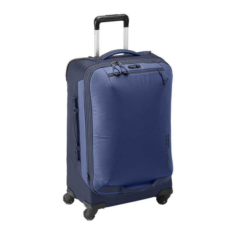 eagle creek Expanse 4-Wheel 26" Luggage – Durable Checked Spinner Suitcase with Expandable Capacity – Rugged Fabric, Lockable Zippers & Grab Handles – Travel-Ready – Pilot Blue