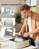 Large Travel Gym Backpack Women Carry On Backpack Flight Approved Hiking Waterproof Rucksack Casual Daypack Laptop bags airplanes Shoes Compartment Personal Item Travel Weekender Bag Essentials Beige