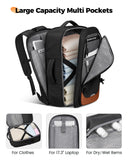 MATEIN Personal Item Travel Backpack 18x14x8, Airline Approved Spirit Personal Item Bag Fits 17" Laptop, Waterproof TSA Underseat Backpack for Airplanes Luggage with Tracker Pocket