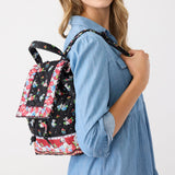 Vera Bradley Women's Disney Premium Cotton Original Drawstring Backpack, 101 Dalmatians, One Size