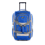 Olympia U.S.A. 33 inch Jumbo Size 8 Pockets Wheeled Rolling Duffel Bag Water Resistant Luggage Lightweight Travel Suitcase with Retractable Handle