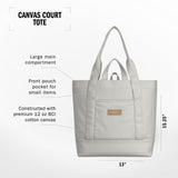 adidas Canvas Court Tote Bag for Women and Men