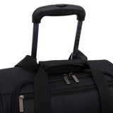 TPRC 15" Smart Underseat Carry-On Luggage with USB Charging Port, Black