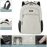 BIKROD Backpack for Boys Men, School Backpack for Teens Girls, Lightweight Casual High School Bookbag, Daily-use Travel Laptop Backpack with USB Charging Port Fits 15.6 Inch Notebook