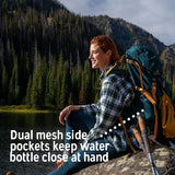 Kelty Nena 60L Women’s Backpack – Hiking and Backpacking Pack with Adjustable Fit Pro Suspension, Women’s Specific Fit, Thru-Hiking Pack, 2024 (Deep Teal)