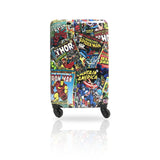Fast Forward Marvel Comic Heroes Hard-Sided Tween Spinner Luggage, 20 Inches Carry-On Travel Trolley Marvel Suitcase for Kids