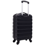 Wrangler 20" Hardside Spinner Carry-On Luggage, Black