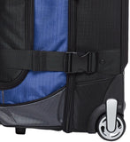 Amazon Basics Ripstop Wheeled Duffel, 30 Inch - Blue