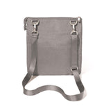 Baggallini Out and About Crossbody Bag for Women - 10"x10.7" Lightweight Travel Handbag w/RFID Card Slots