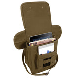 Rothco Canvas Map Case Shoulder Bag – Rugged Crossbody EDC Utility Storage