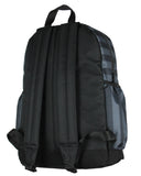 Wednesday Addams TV Show Portrait Striped Travel School Dual Compartment Backpack For Daily Use 16"