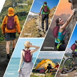 EgoNova 12L Ultralight & Thin Packable Daypack, Small Foldable Hiking Backpack Travel Bag, Water Resistant Day Pack for Men Women