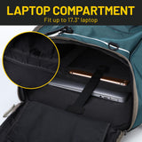 MIER Gym Backpack 40L Basketball Backpack with Ball Compartment & Shoes Storage Multi-Functional Sports Soccer Bag Large Equipment Back Pack Volleyball Backpacks for Men Women, Dark Green
