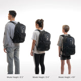 Hermosa Mesh Backpack, see-through transparent festival beach book bag
