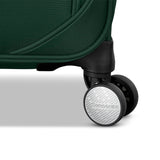 Samsonite Carry-On Soft-Sided Expandable 21-Inch Element Suitcase: Airline Approved for Most Major Airlines, Durable, 360° Spinner Wheels, Adjustable Handle, 2 Front & Side Pocket- Bistro Green