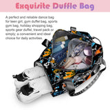 Kids Overnight Duffle Bag Boys Sport Gym Bag with Shoe Compartment & Wet Pocket, Carry On Weekender Travel Bag for Kid Boys