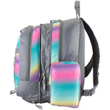 Eastsport Extra Large Backpack Expandable Oversized For Travel Hiking Work Camping Sports Outdoors With Drawstring Bag 18x13.5x9.5 Mochila De Viaje Ombre