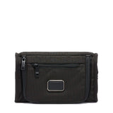 TUMI - Alpha Travel Kit - Travel Toiletry Bag - Compact Travel Organizer for Cosmetics & Essentials - TUMI Tracer - Black
