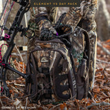 Insights Hunting by frogg toggs- The V2 Element, Heavy Duty 1,831 Cubic Inch Hiking Fishing Camping Hunting Backpack, Realtree APX