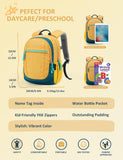 MOUNTAINTOP Kids Toddler Backpack 1-3，Small Kindergarten Backpack with Leash for Girls,Boys & Preschool Yellow