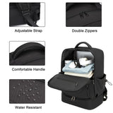 seyfocnia Gym Backpack for Men, Lightweight Sports Back pack With Shoe Compartment, Waterproof Gym Bag Workout Trainning Rucksack Casual Travel Daypack-Black