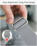 LUGGEX 56 Inch Shoulder Strap, SS01 Adjustable Replacement Belt with Padded Metal Hooks for Crossbody Duffel Messenger Sleeve Bag Brifcase, (SS01-Core, Pink)