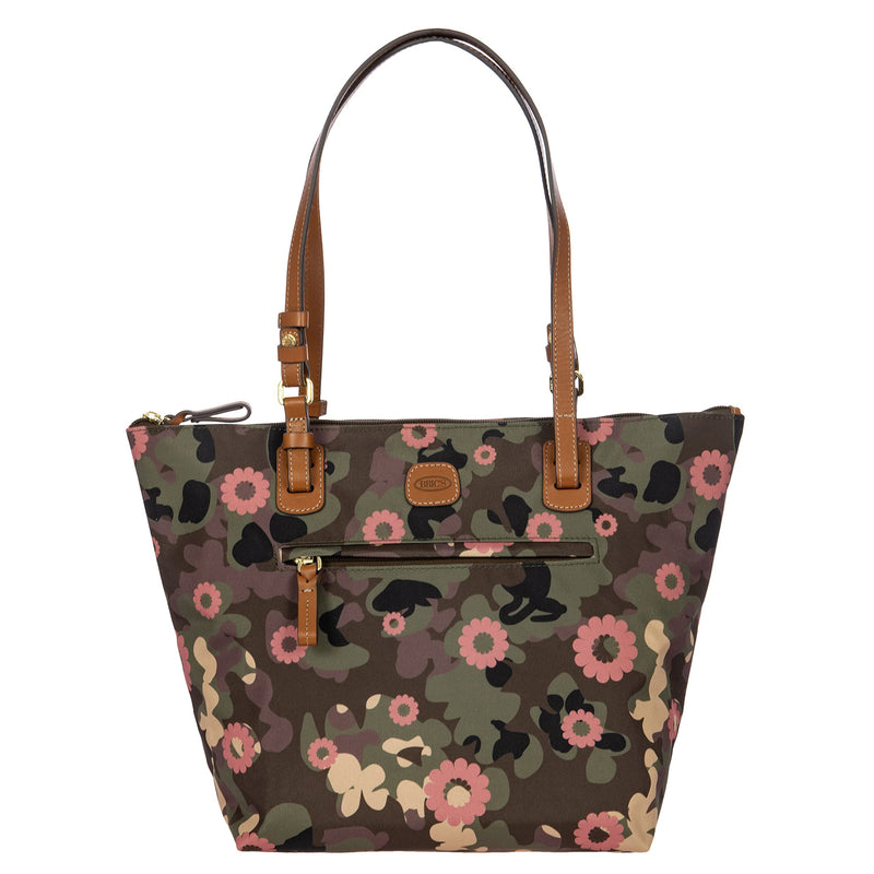 Bric's Sportina X-Bag - Large Tote Bag - 3-Way Shopper Shoulder Bag - Designer Handbag for Travel and Work, Camouflage